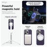 Elago для iPhone 16 Pro чехол Soft silicone (Liquid) Deep Purple (MagSafe)