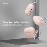 Elago для AirPods 4 чехол Silicone Hang case Sand Pink