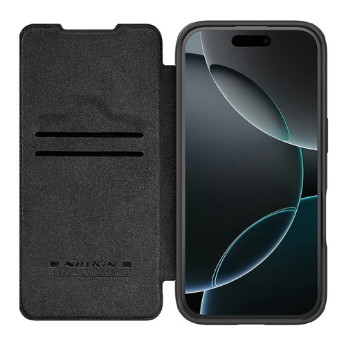 Nillkin для iPhone 16 Pro Max чехол QIN ProP Booktype Black