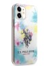 Чехол U.S. Polo Assn. Tie & Dye Double Horse Hard Multi для iPhone 12 mini
