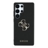 Guess для Galaxy S25 Ultra чехол PU Grained leather 4G Big metal logo Hard Black