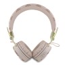 Guess наушники беспроводные накладные Bluetooth HP Round ENC Peony with Script Metal Logo Brown