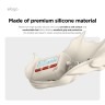 Elago для AirPods 4 чехол Unique Pager Hang case Classic White