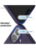 Elago для iPhone 17 чехол Magnetic Silicone Deep Purple (MagSafe)