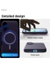 Elago для iPhone 17 чехол Magnetic Silicone Deep Purple (MagSafe)