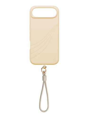 Uniq для iPhone Air чехол COEHL Strap series Serina Milk Sand (MagSafe)