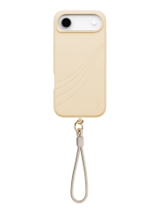 Uniq для iPhone Air чехол COEHL Strap series Serina Milk Sand (MagSafe)