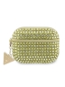 Guess для Airpods Pro 3 чехол Diamond Rhinestone with Triangle charm Gold