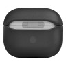Чехол Uniq Terra Genuine Leather with wrist strap для AirPods 3 (2021), черный