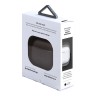 Чехол Uniq Terra Genuine Leather with wrist strap для AirPods 3 (2021), черный