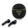 Guess Наушники TWS Bluetooth Round with Printed Triangle logo Black