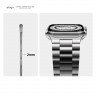 Ремешок Elago Metal Band для Apple Watch 42-44-45-49 mm, серебристый