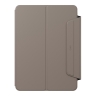 Uniq для iPad 11 (2025 A16)/ 10.9 (2022) чехол ROVUS SnapMount Magnetic 360 Rotate Detach Flint Grey