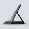 Uniq для iPad 11 (2025 A16)/ 10.9 (2022) чехол ROVUS SnapMount Magnetic 360 Rotate Detach Flint Grey