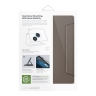 Uniq для iPad 11 (2025 A16)/ 10.9 (2022) чехол ROVUS SnapMount Magnetic 360 Rotate Detach Flint Grey