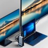 Baseus USB-концентратор Working Station Multifunctional Type-C 16в1, серый