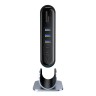 Baseus USB-концентратор Working Station Multifunctional Type-C 16в1, серый