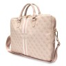 Сумка Guess 4G Stripes Bag для ноутбуков 15-16 дюймов, розовая