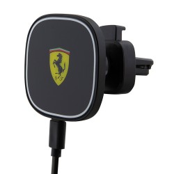Ferrari Беспроводное СЗУ MagSafe Wireless Car charger 15W Air vent Black