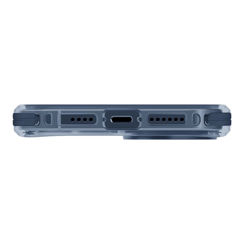Uniq для iPhone 15 Pro чехол Combat AF Smoke Blue (MagSafe)
