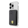 Ferrari картхолдер Wallet Cardslot MagSafe PU leather Black
