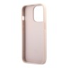 Guess для iPhone 15 Pro чехол PU 4G + Ring Hard Pink