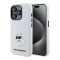 Karl Lagerfeld для iPhone 15 Pro Max чехол Liquid silicone NFT Choupette Hard White