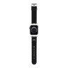 Hello Kitty для Apple Watch 42-41-40 mm ремешок PU Grained leather 3D Rubber Kitty Head Black