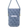 Guess для смартфонов сумка Wallet Phone Bag 4G Script metal logo with Cord Blue