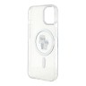 Karl Lagerfeld для iPhone 15 чехол PC/TPU NFT Karl&Choupette Hard Glitter Transp (MagSafe)