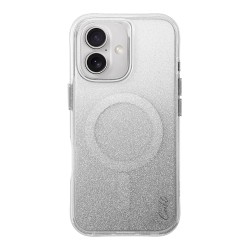 Uniq для iPhone 16 чехол COEHL Lumino Sparkling Silver (MagSafe)