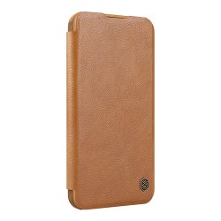 Nillkin для iPhone 16 Pro Max чехол QIN ProP Booktype Brown