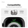 Elago для Apple Watch 42 mm (Series 10) чехол Clear Shield case+9H glass Clear