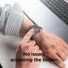 Elago для Apple Watch 42 mm (Series 10) чехол Clear Shield case+9H glass Clear