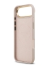 Guess для iPhone Air чехол PU 4G Plate metal logo and Gold camera Hard Pink (MagSafe)