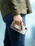 Uniq для iPhone Air чехол Heldro Air with FlexGrip Lucent Clear (MagSafe)