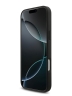 Karl Lagerfeld для iPhone 17 Pro чехол PU Saffiano NFT Karl & Choup metal with Cardslot  Hard Black
