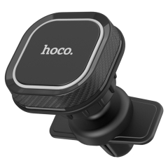HOCO автодержатель CA52 Intelligent magnetic car holder (в воздуховод) Black/Gray