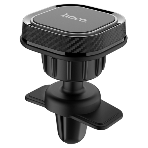 HOCO автодержатель CA52 Intelligent magnetic car holder (в воздуховод) Black/Gray