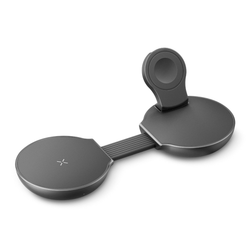 Energea Беспроводное СЗУ AluMag Trio 2, 3in1 Foldable Qi2.2 Aluminium Wireless MagSafe 25W Gun