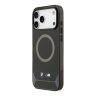 BMW для iPhone 17 Pro чехол M-series IML Metal camera Double logo Hard Black (MagSafe)