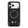 BMW для iPhone 17 Pro чехол M-series IML Metal camera Double logo Hard Black (MagSafe)