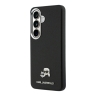Karl Lagerfeld для Galaxy S26 чехол PU Saffiano FW Karl&Choup Heads metal &Cam Hard Black (MagSafe)