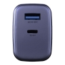Energea СЗУ AmpCharge AVS45, USB-C AVS60 + USB-A QC30W Blue
