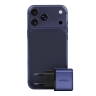 Energea СЗУ AmpCharge AVS45, USB-C AVS60 + USB-A QC30W Blue