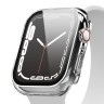 Чехол со стеклом Elago Clear Shield case 9H glass для Apple Watch 7/8 (45 мм), прозрачный