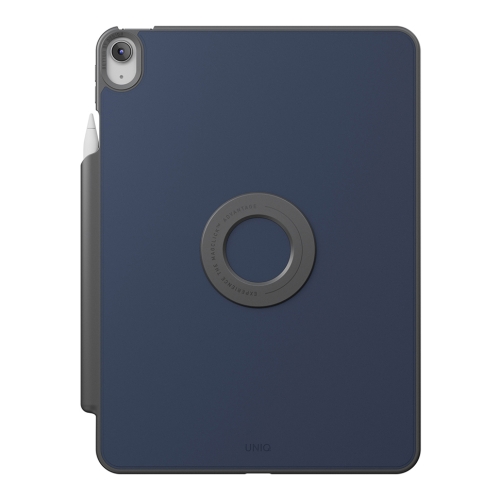 Uniq для iPad 11 (2025 A16)/ 10.9 (2022) чехол ROVUS SnapMount Magnetic 360 Rotate Detach Navy Blue