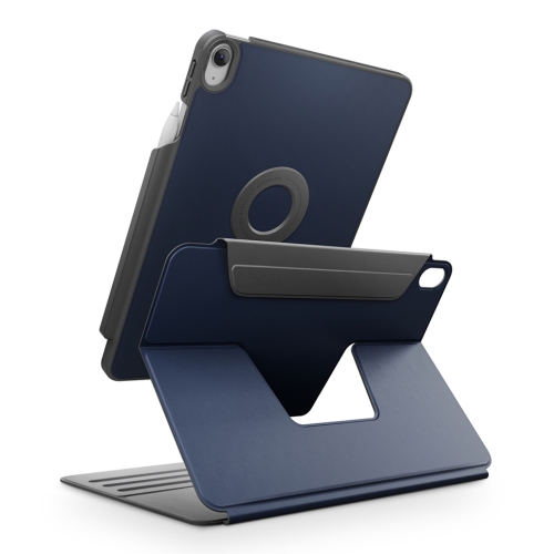 Uniq для iPad 11 (2025 A16)/ 10.9 (2022) чехол ROVUS SnapMount Magnetic 360 Rotate Detach Navy Blue