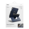 Uniq для iPad 11 (2025 A16)/ 10.9 (2022) чехол ROVUS SnapMount Magnetic 360 Rotate Detach Navy Blue