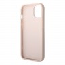 Чехол Guess 4G Big metal logo Hard для iPhone 14 Plus, розовый